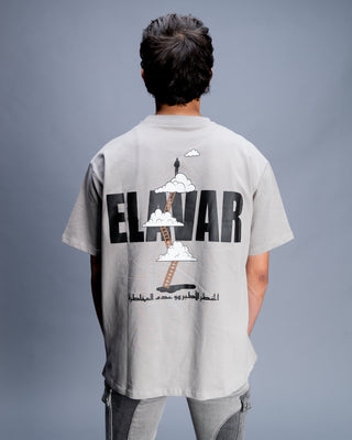 ELAVAR PREMIUM T-SHIRT (CLOUDS) RC5 Grey