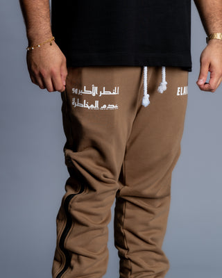 ELAVAR FLARED/REGULAR Sweats Brown